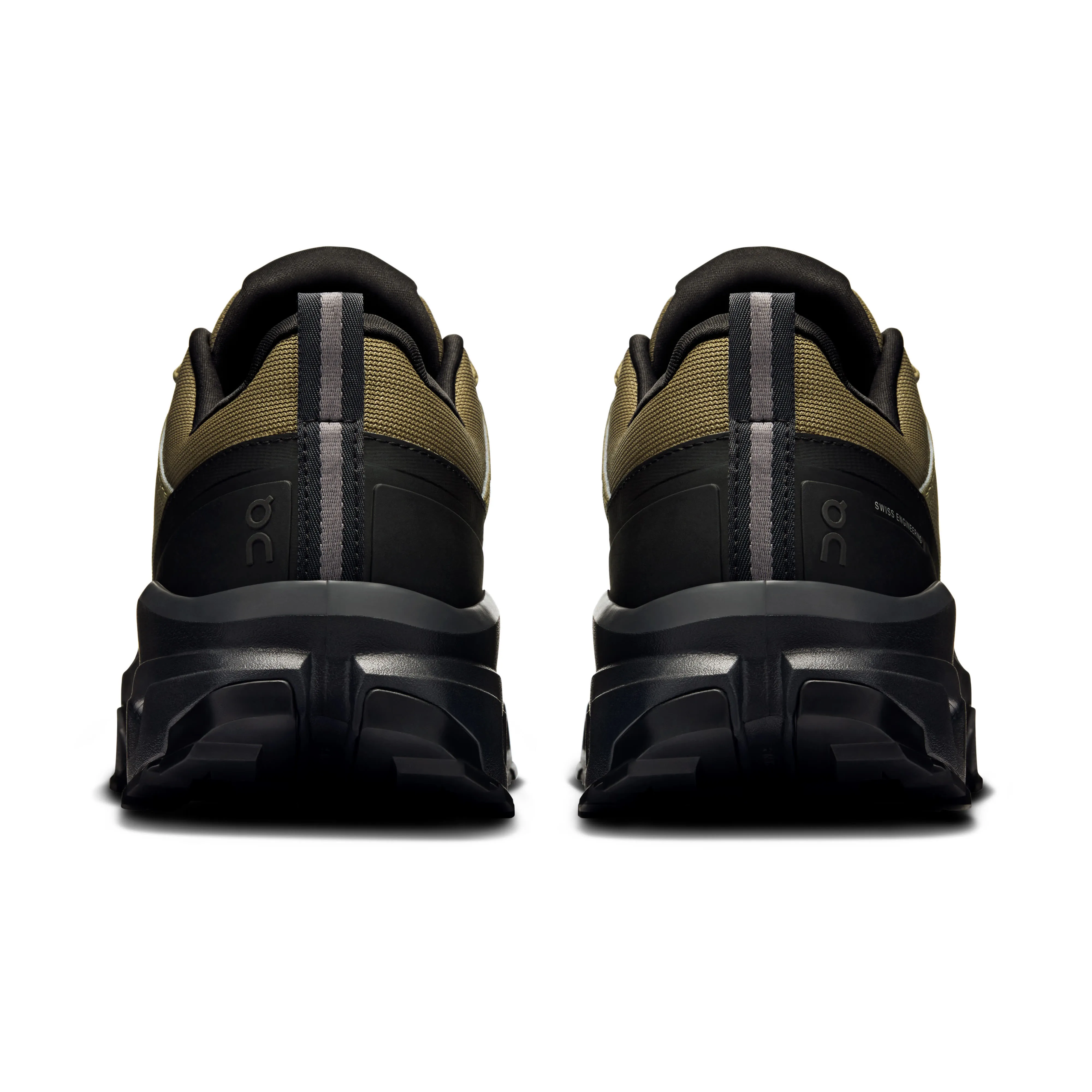 ON Cloudrock Low WP Trekkingschuhe Wanderschuhe Herren schwarz hellbraun