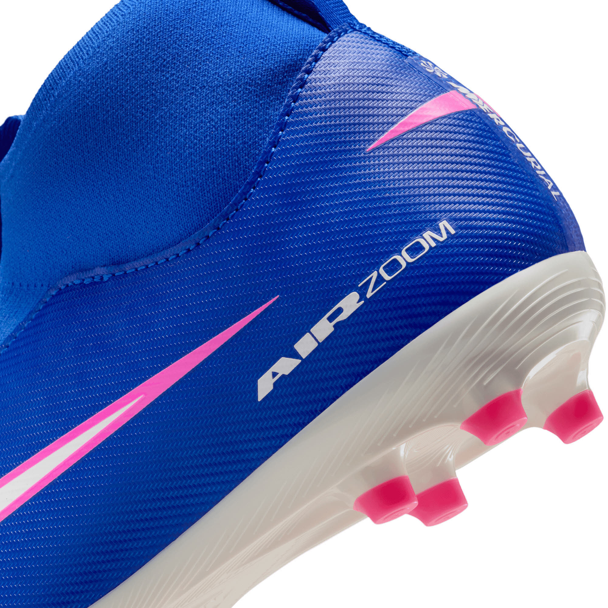 Nike Jr. Mercurial Superfly 10 Academy MG Kinder Fußballschuhe Stollen blau/weiß