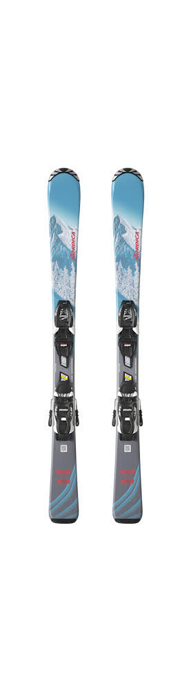 Nordica TEAM G(70-90) + J4.5 FDT Kinder Ski Einsteiger 25/26 blau