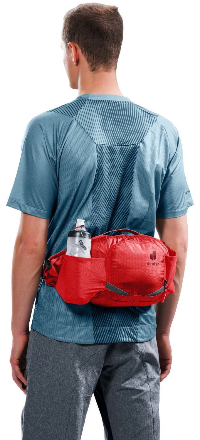 Deuter PULSE 5 Unisex Bauchtaschen Hüftgurttasche cherry/masala