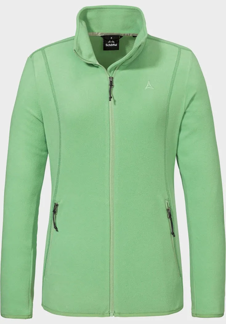 Schöffel Fleece Jk Style Ash WMS Damen Fleecejacke sprint crisp