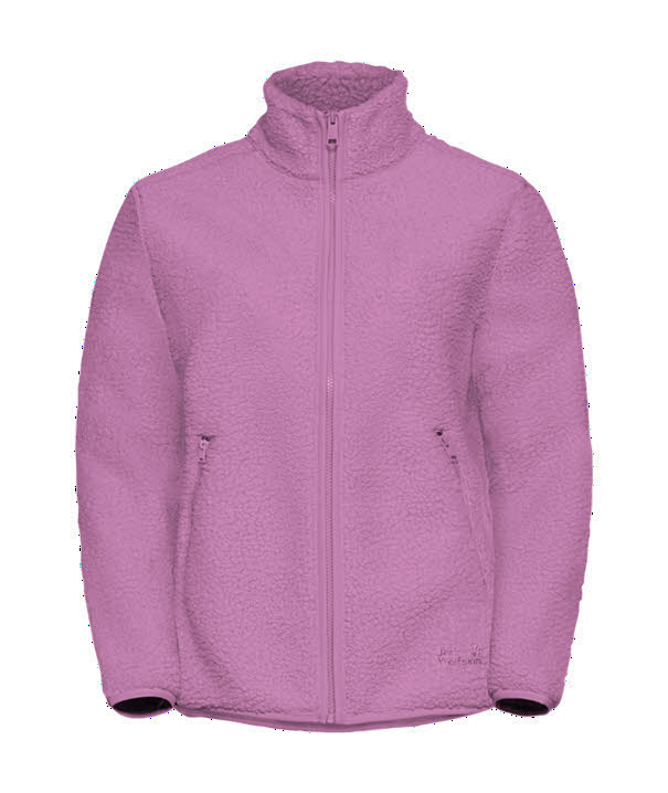 Jack Wolfskin HIGH CURL JKT Fleecejacke Damen rosa