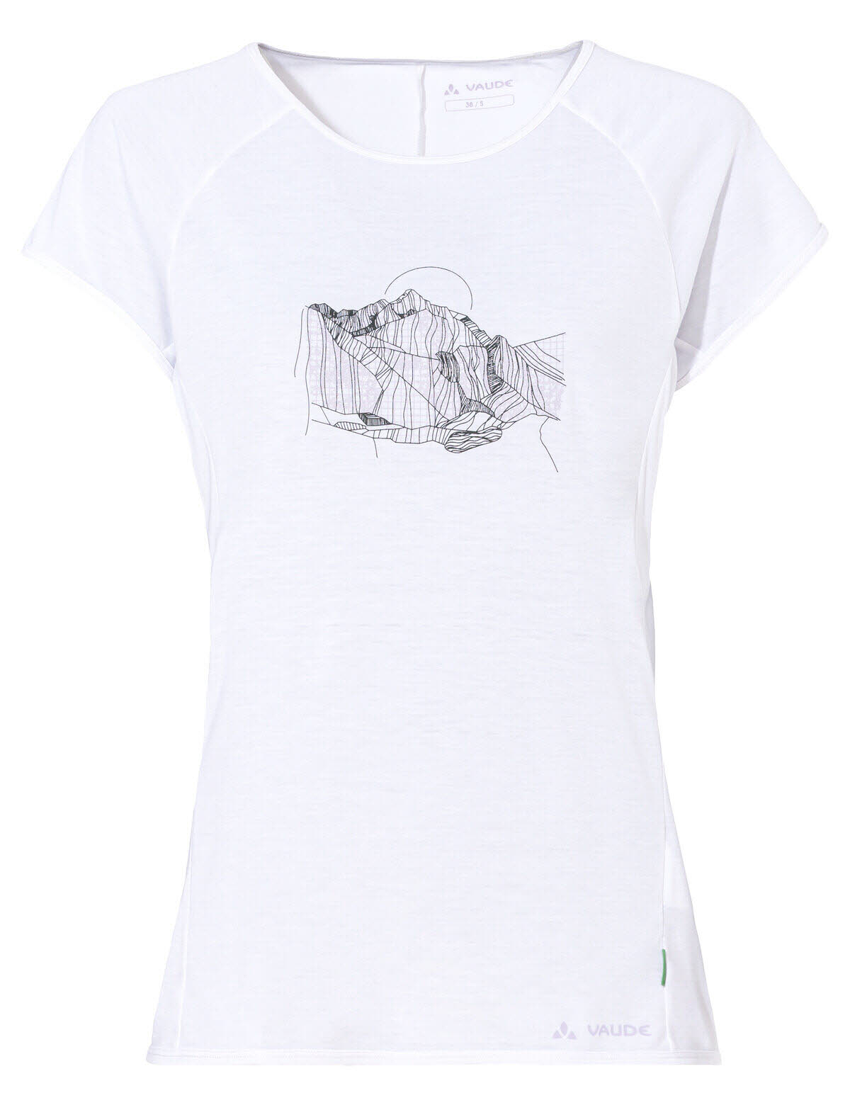 Vaude Tekoa T-Shirt II Wandershirt Damen weiß