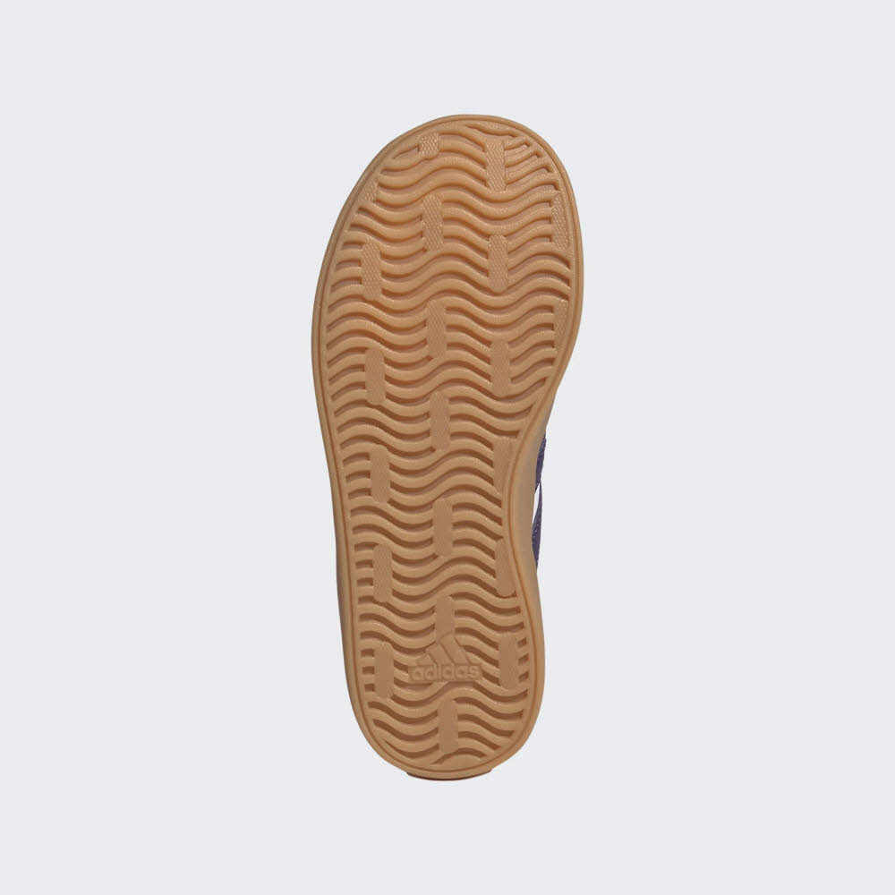 adidas VL COURT 3.0 EL C Mädchen Kinder Sneaker Freizeitschuhe Klettverschluss weiß-lila