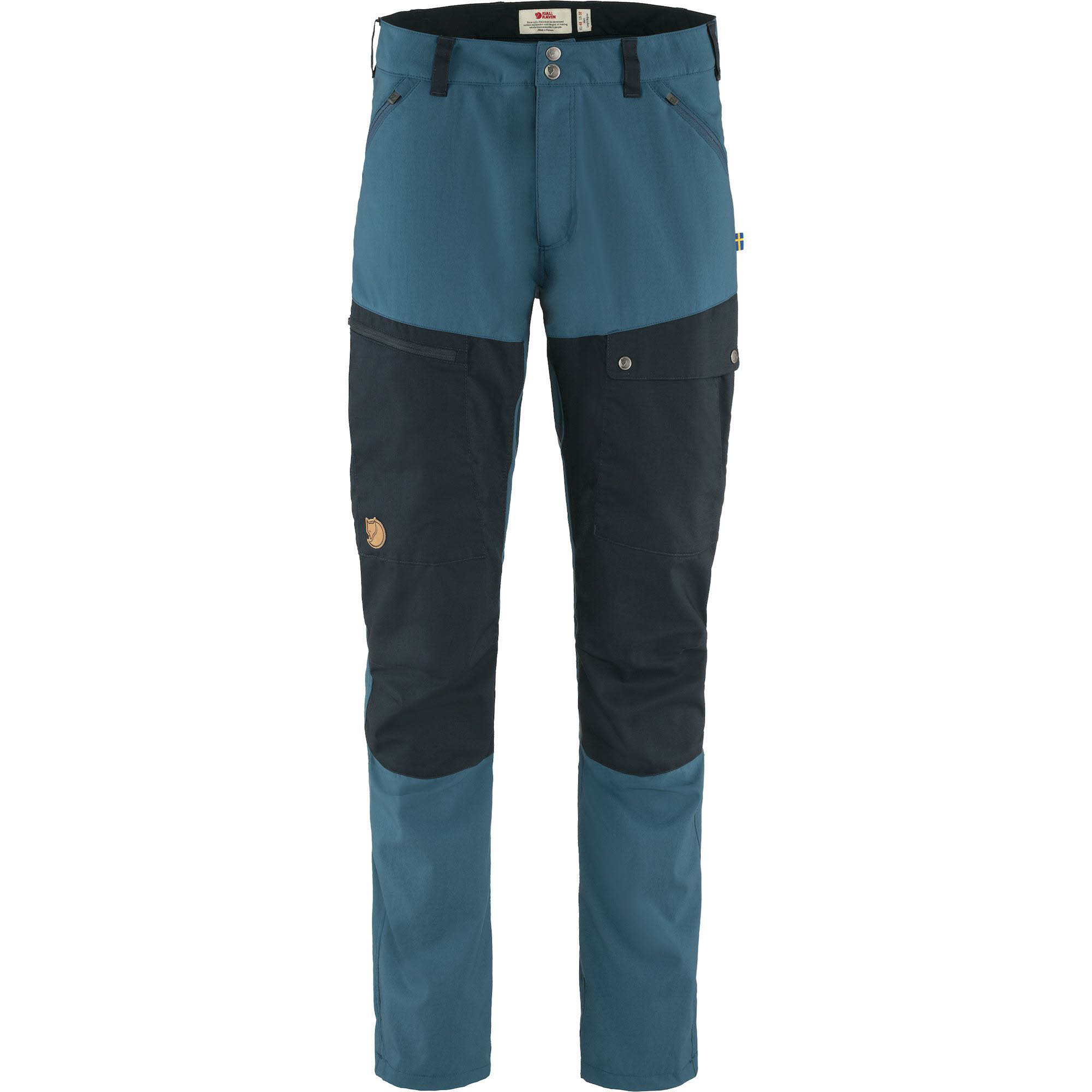 Fjällräven Abisko Midsummer Trousers M REG Trekkinghose lang Herren blau NEU