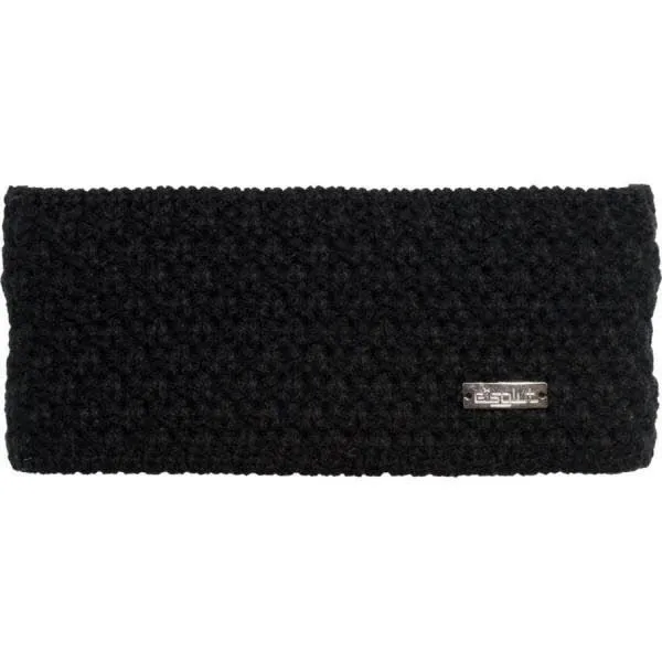 Eisglut Linnl Damen Stirnband Fleece warm modisch schwarz NEU