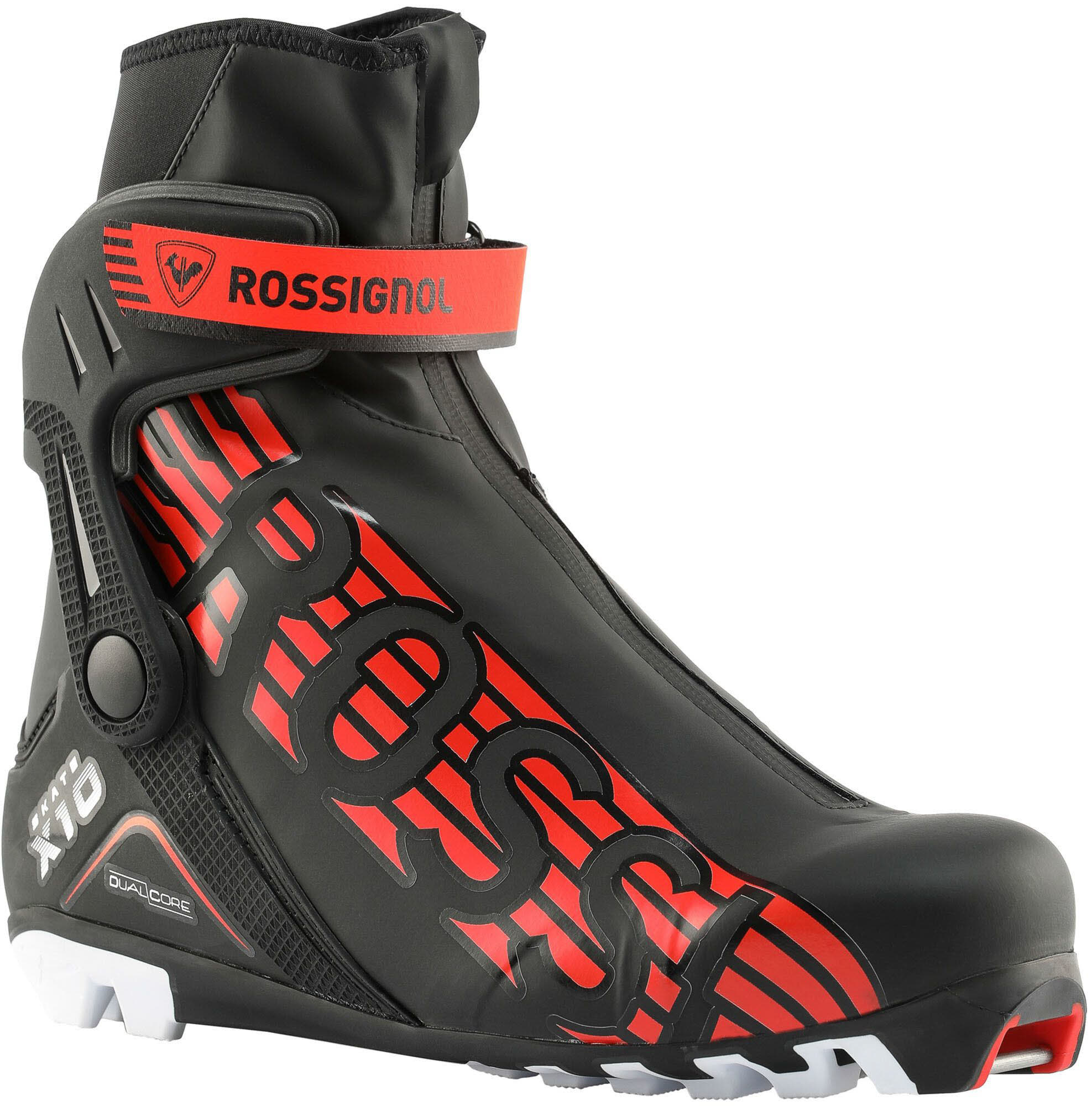 Rossignol X-10 Skate Skatingschuh Langlaufschuh Herren schwarz NEU
