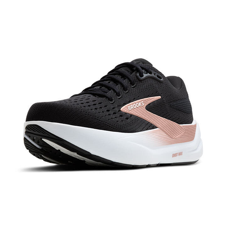 Brooks Ghost Max 3 Damen Laufschuhe Joggingschuhe black/black/rose gold