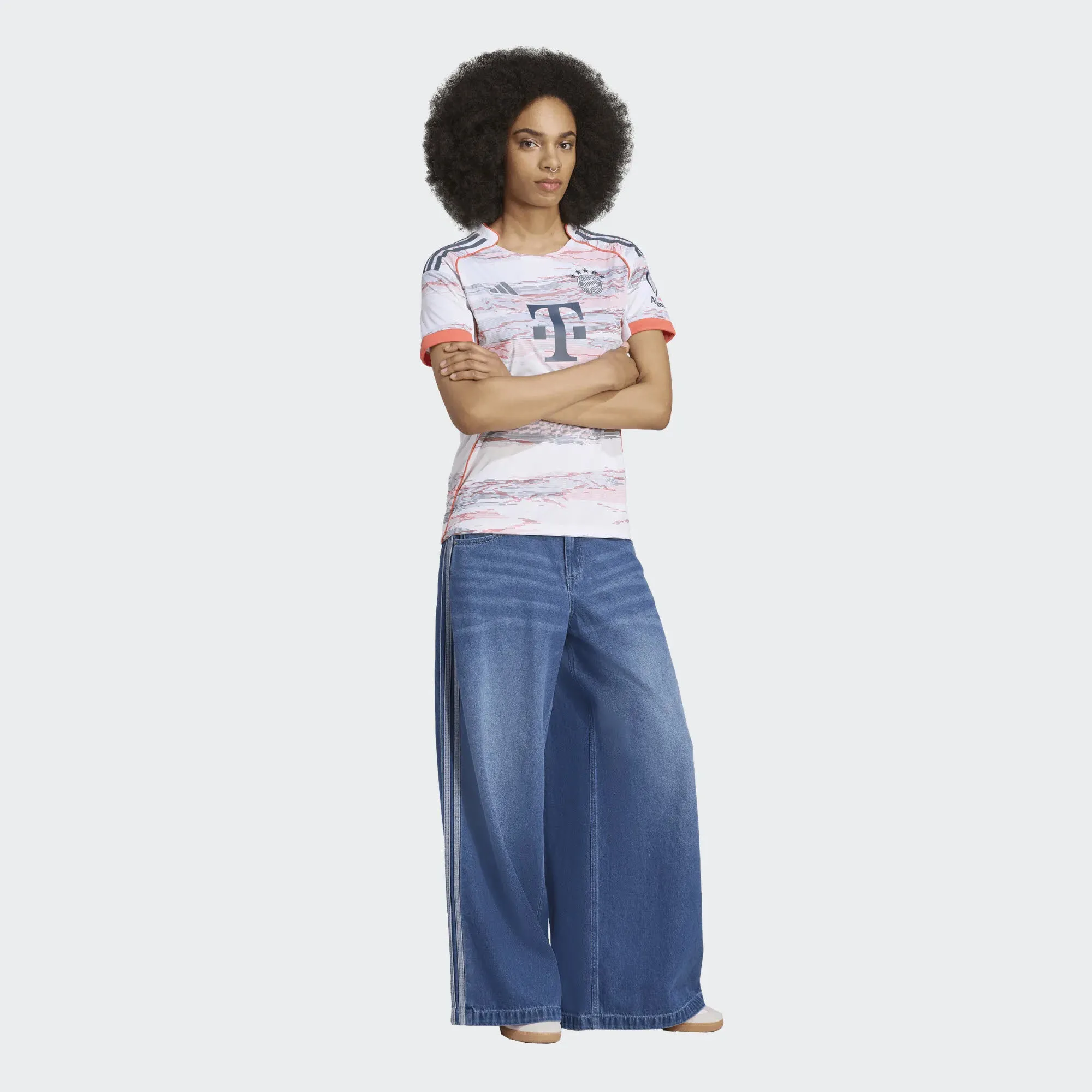 adidas FC Bayern München 25/26 Auswärtstrikot Damen weiß