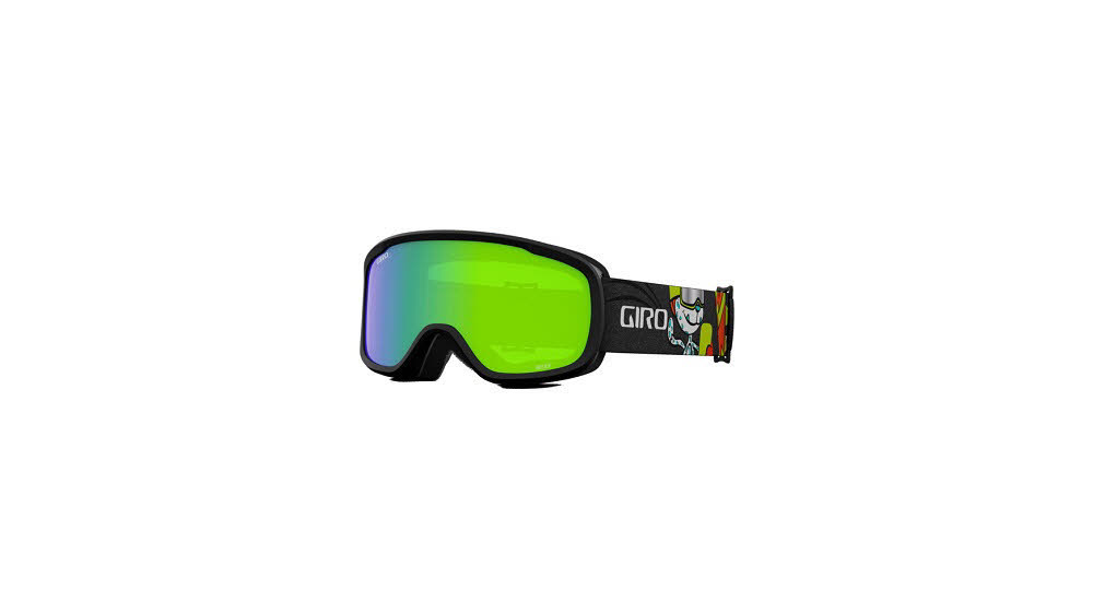 Giro Snow Buster Kinder Skibrille Snowboardbrille black ashes / loden green