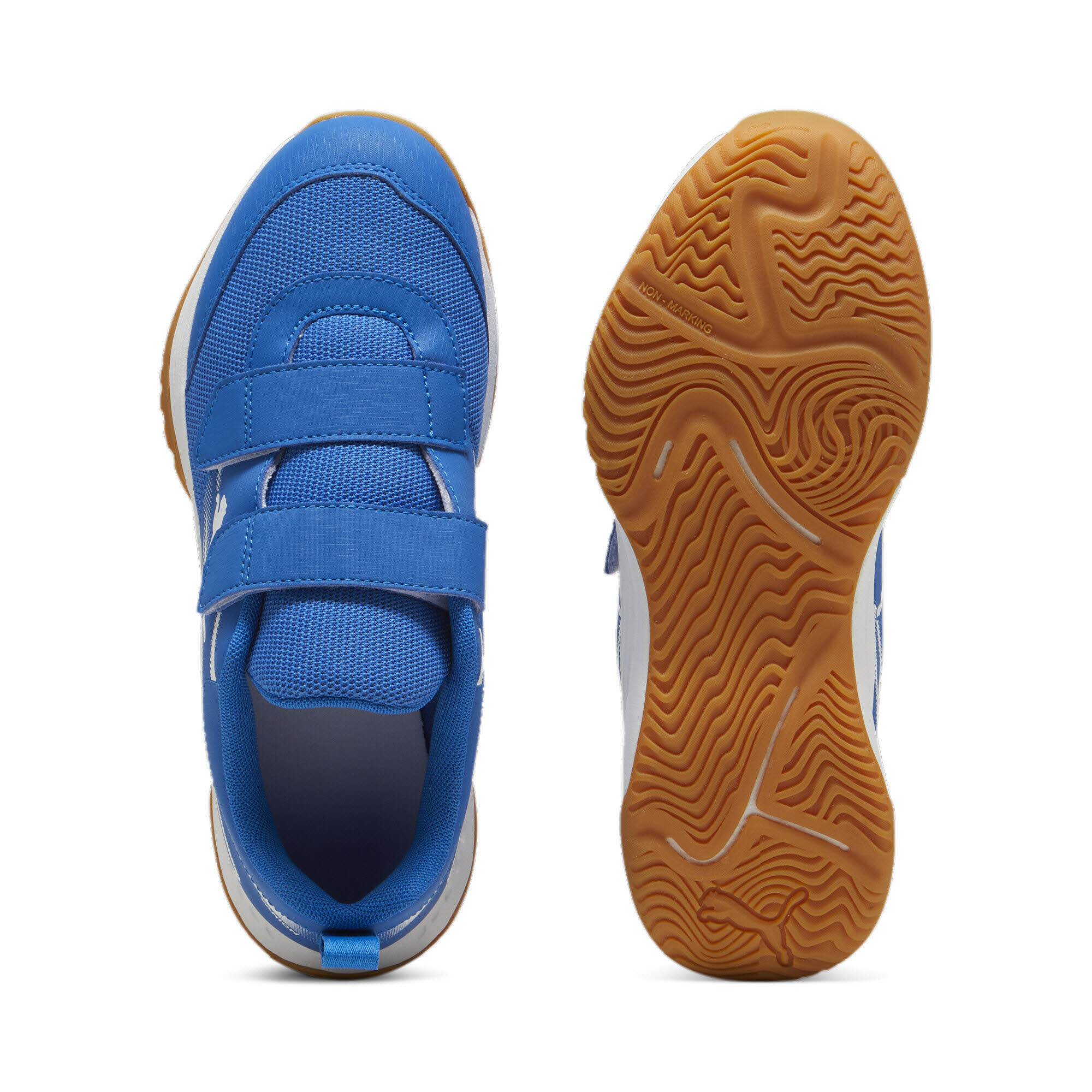 Puma Varion II V Jr Hallensportschuhe Teenager Jungen blau
