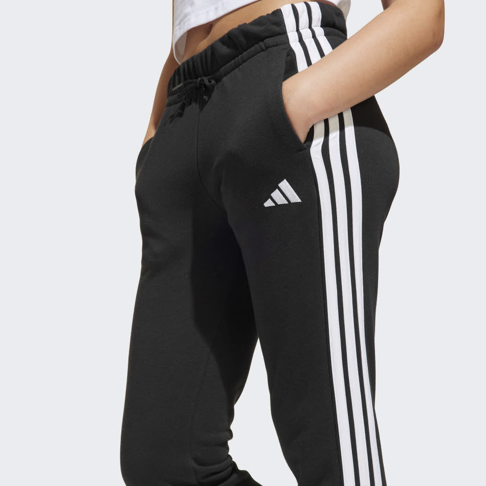 adidas Essentials Kids Jogginghose Mädchen schwarz/weiß
