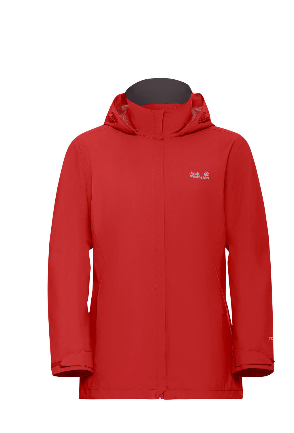Jack Wolfskin TRAILTIME 2L JKT Regenjacke Windjacke rot