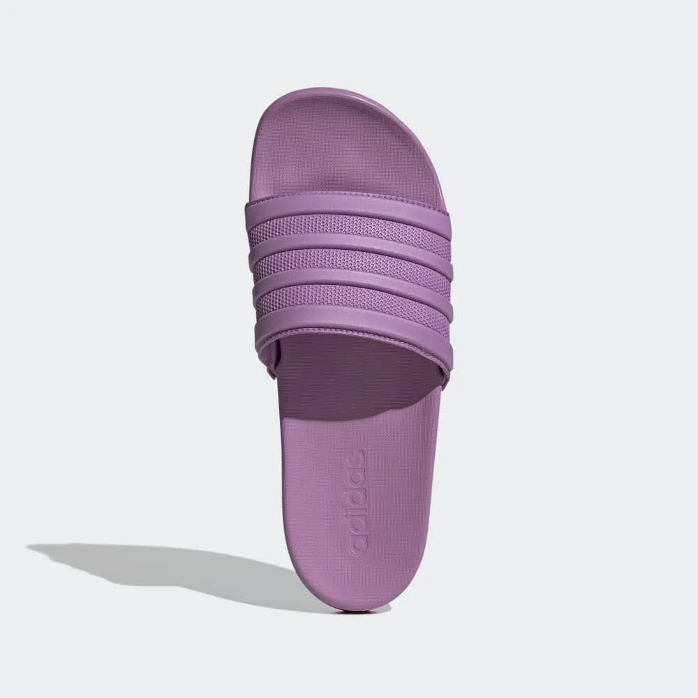adidas COMFORT Damen Adilette Badeschuhe lila