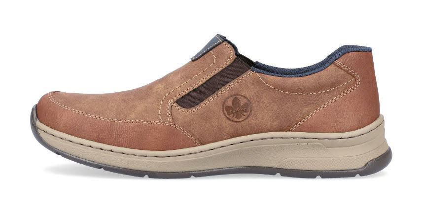 Rieker Herren Slipper Halbschuhe braun