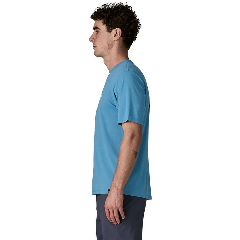Patagonia Capilene® Cool Daily Shirt - '73 Skyline T-Shirt Herren blau