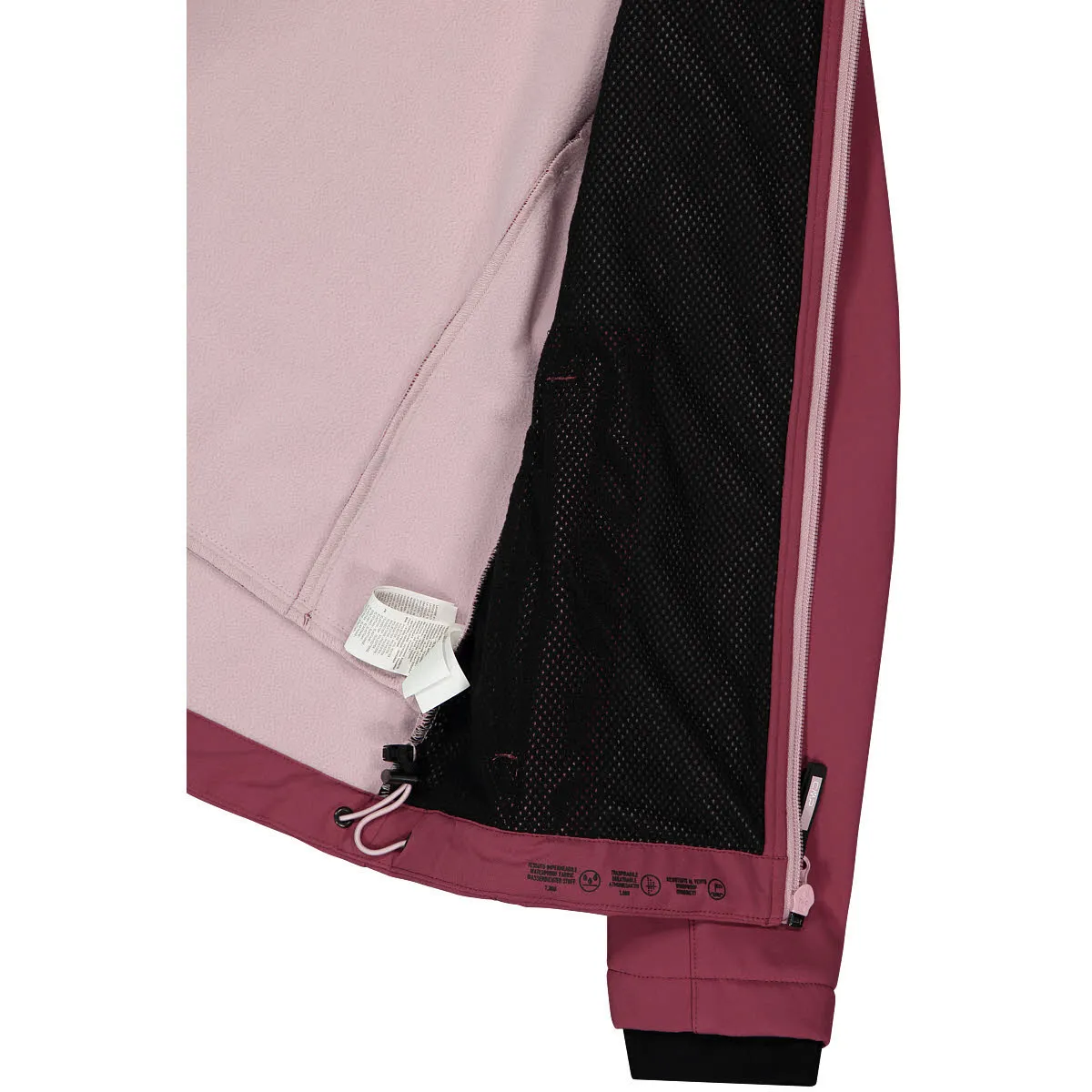 CMP JACKET FIX HOOD Mädchen Softshelljacke Outdoorjacke peony