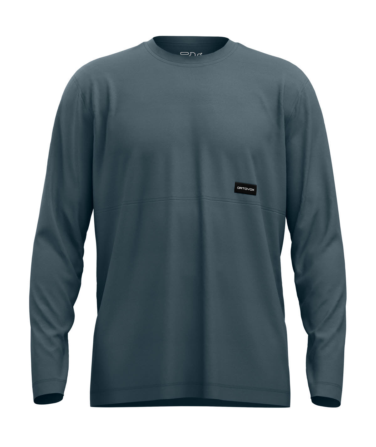 Ortovox 185 MERINO PATCH LS M Herren Sweatshirt Funktion dark arctic grey