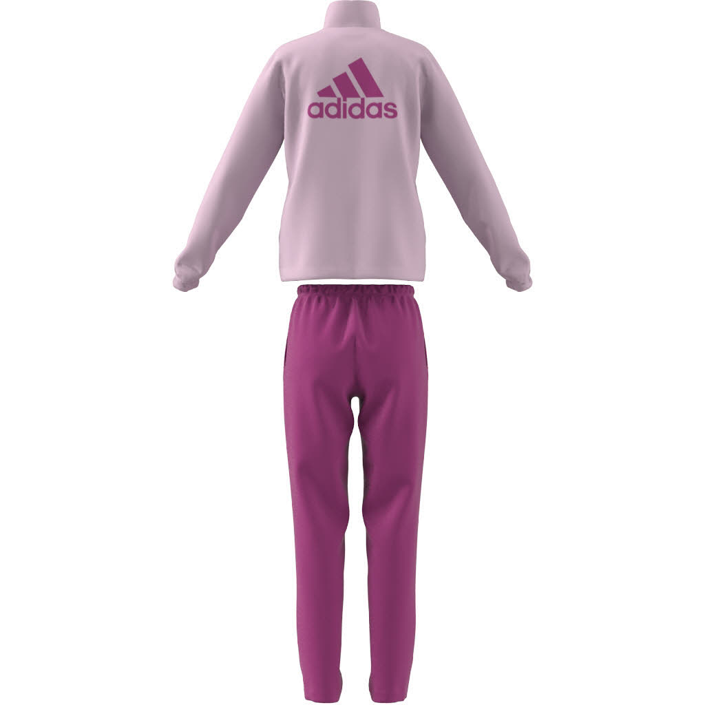adidas Essentials Big Logo Mädchen Trainingsnzug Rosa Weiß
