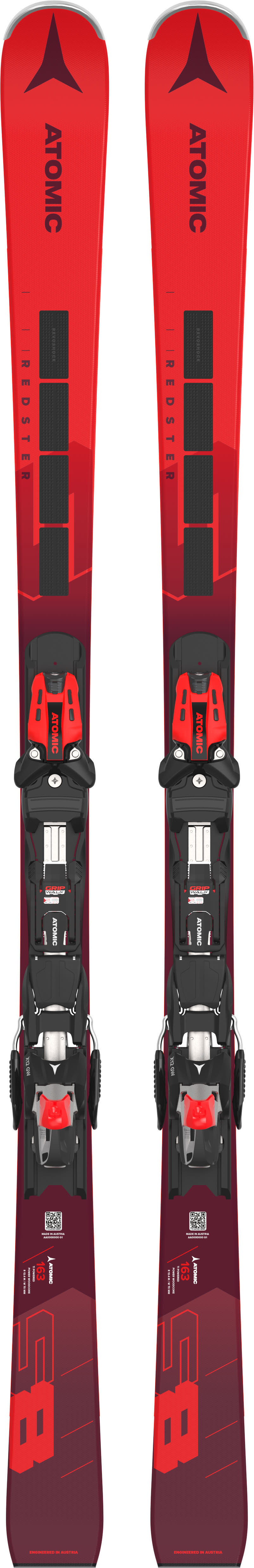 Atomic REDSTER S8 RVSK C + X 12 GW Slalomcarver Ski Fortgeschrittene 23/24 rot NEU