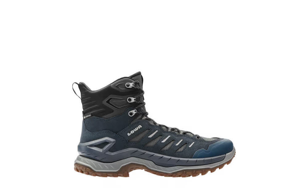 LOWA® INNOVO GTX MID Herren Wanderschuhe Trekkingschuhe Mid navy/grau