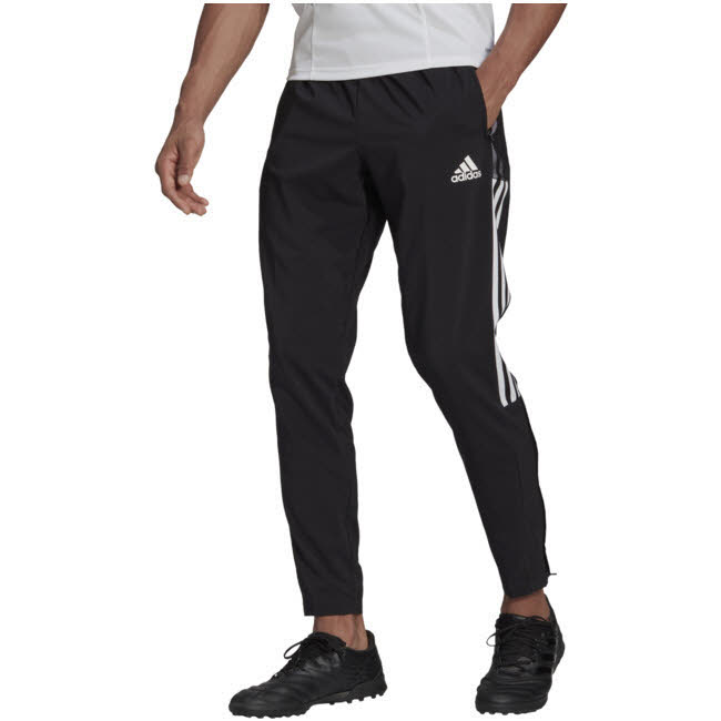 adidas Tiro 21 Woven Herren Hose Jogginghose Fußballhose lang schwarz