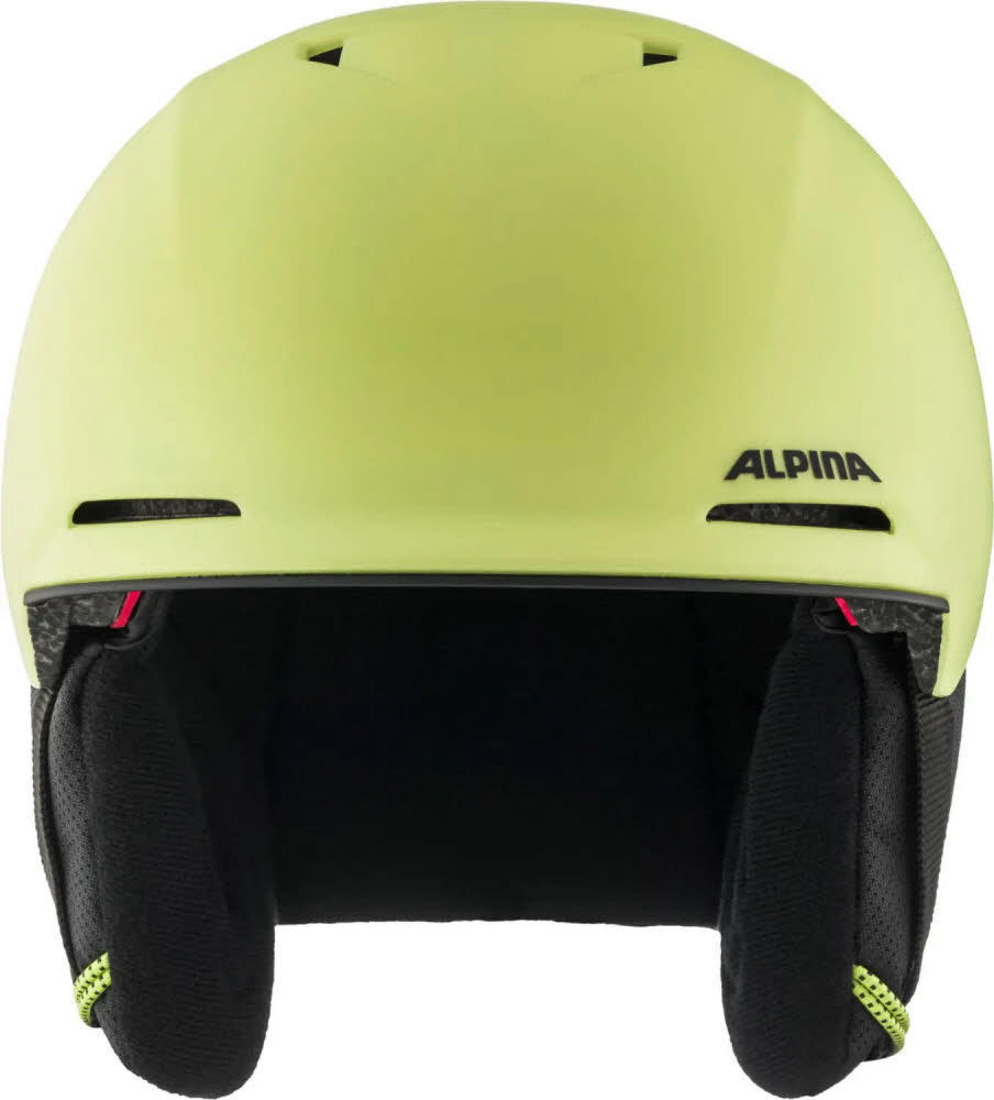 Alpina BRIX JR Kinder Skihelm Snowboardhelm sunny lime