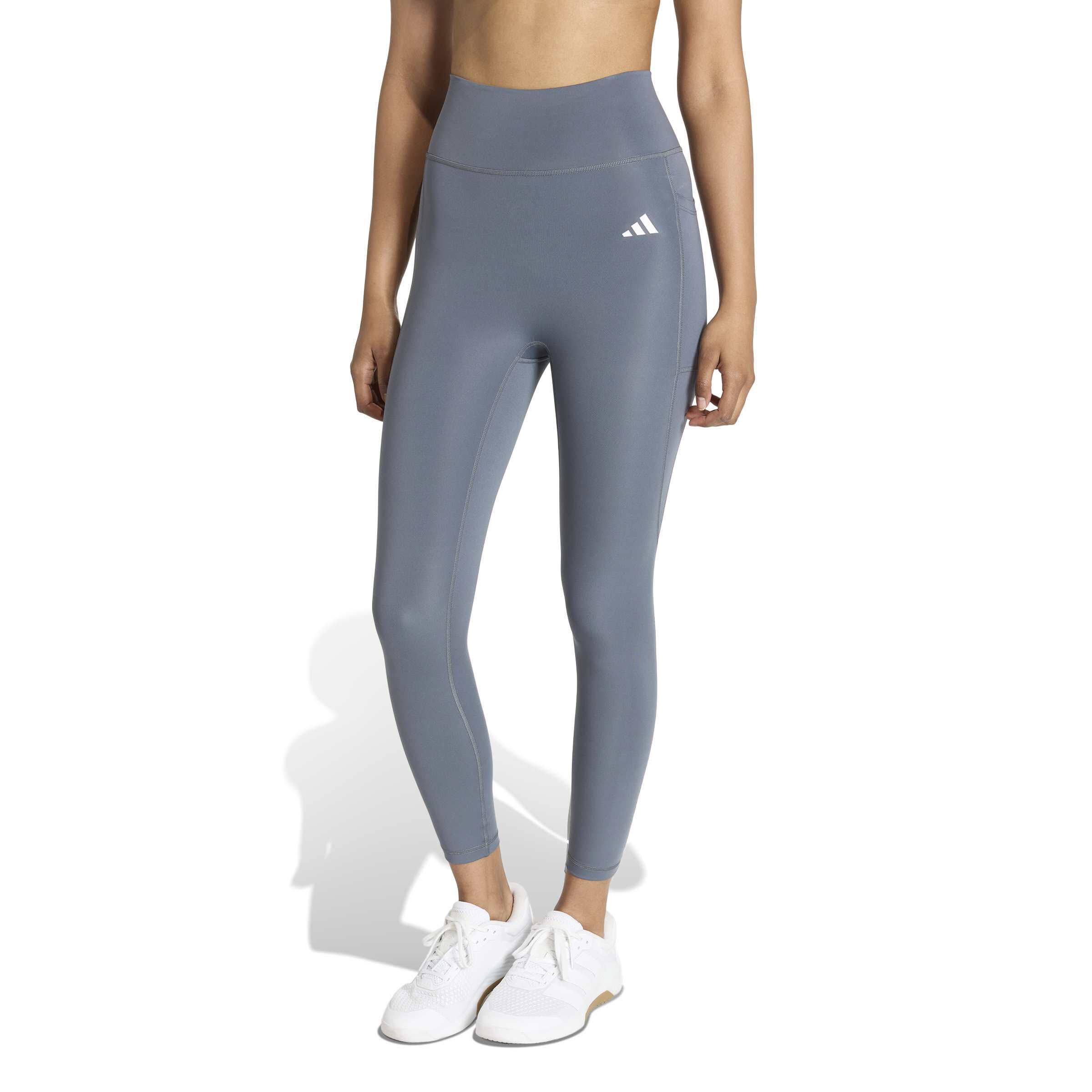 adidas Optime Essentials 7/8-Leggings Damen grau