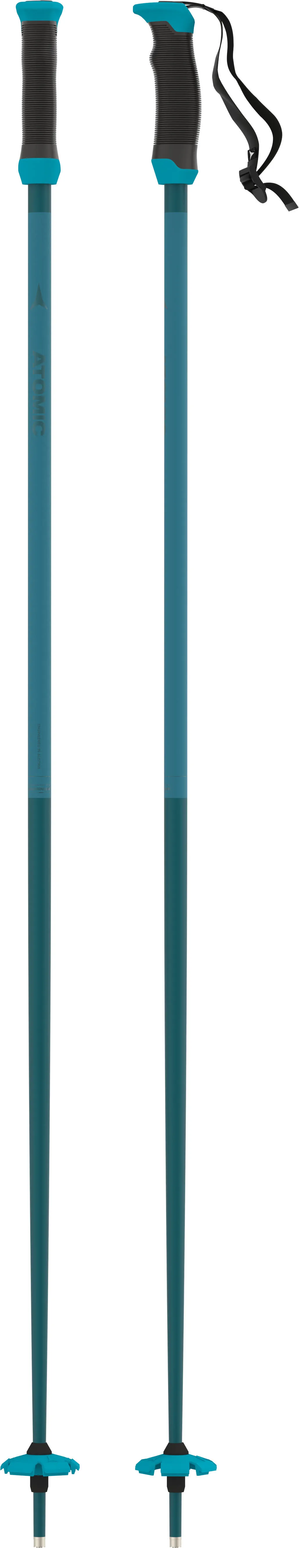 Atomic Redster X SQS Unisex Skistöcke Ski Poles Aluminium Stöcke teal blue