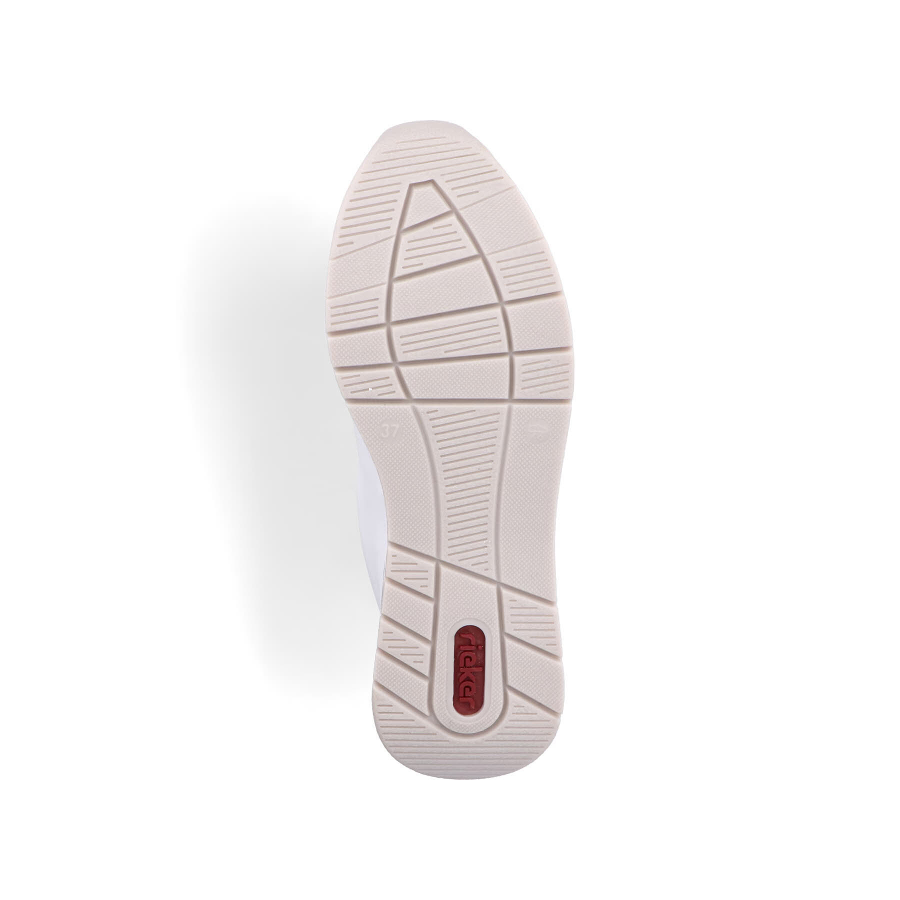 Rieker Damen Sneaker Trendschuhe Modeschuhe weiß