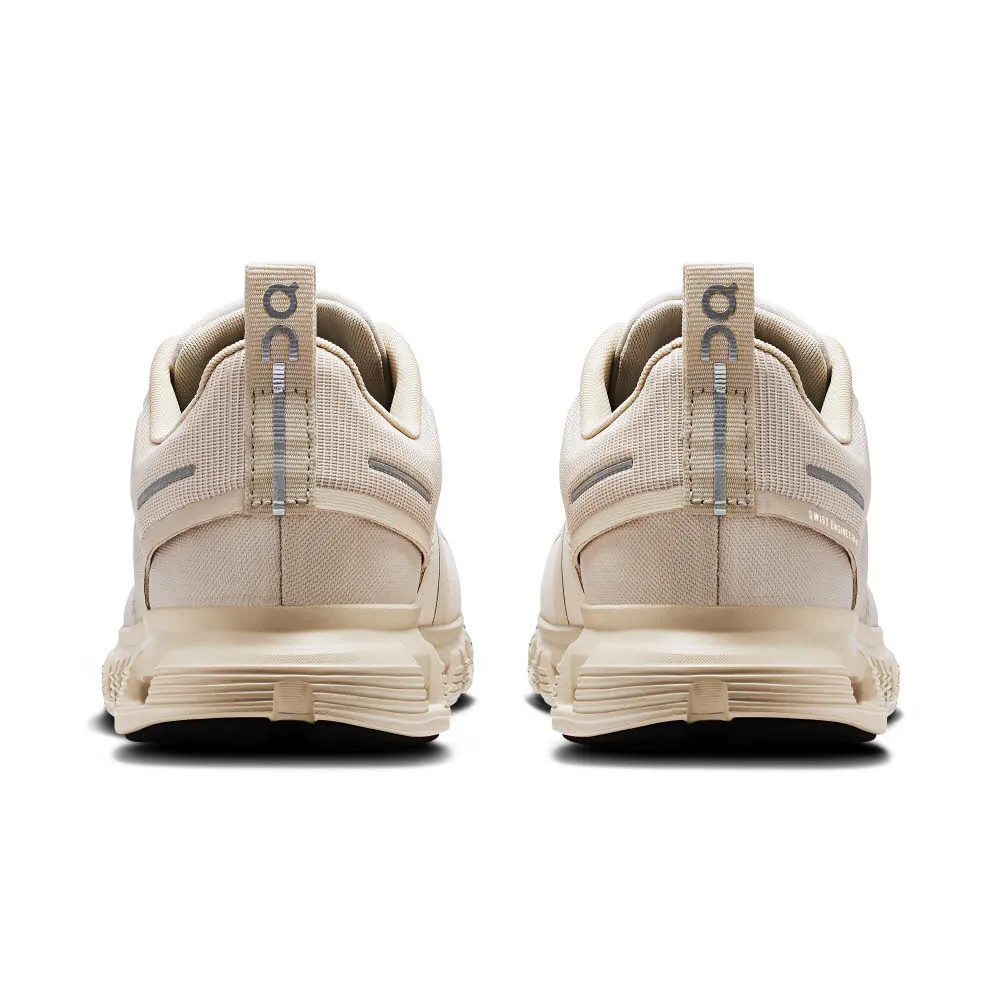 On Cloud 6 WP Freizeitschuh waterproof Damen Sneaker Laufschuhe beige