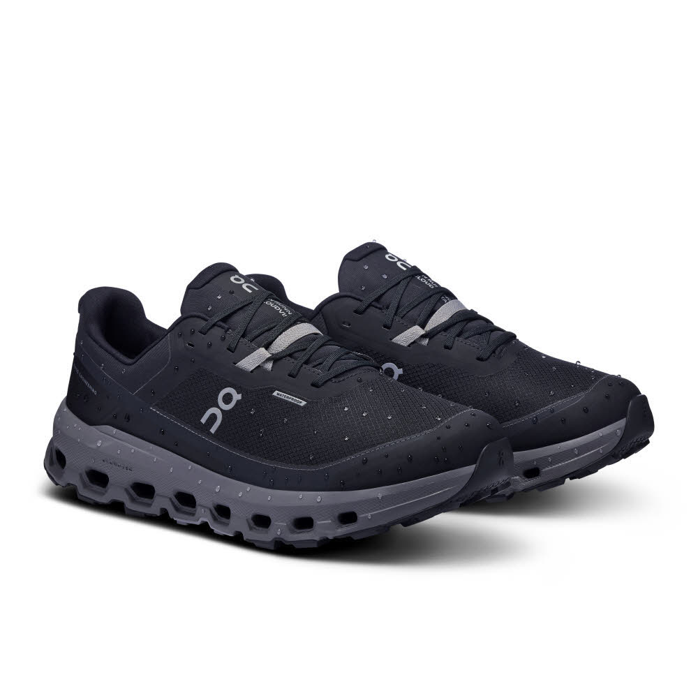ON Cloudvista 2 Waterproof Herren Sneaker Laufschuhe schwarz