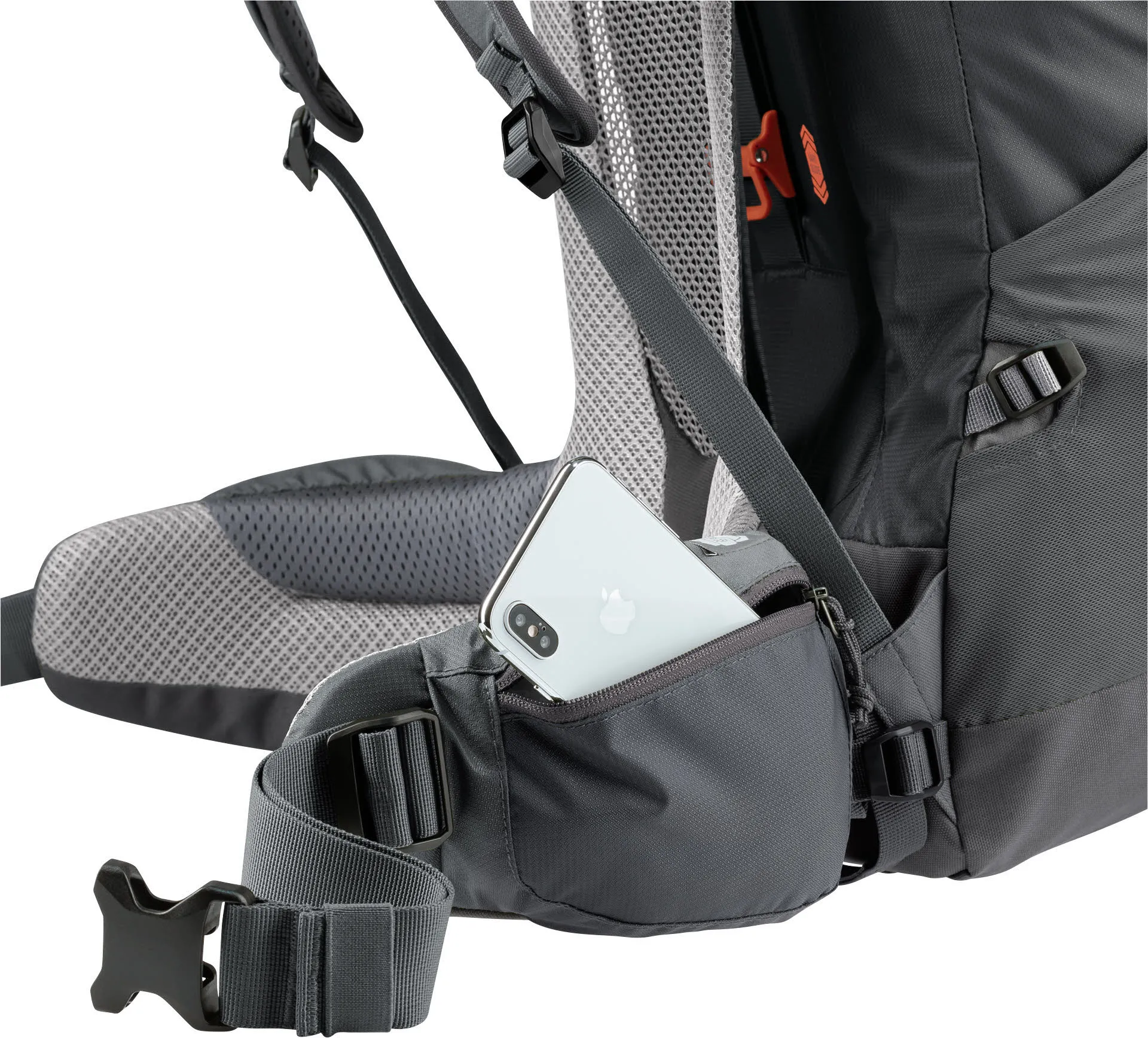 Deuter Futura Air Trek 60+10 unisex Wanderrucksack Trekkingrucksack black/graphite NEU