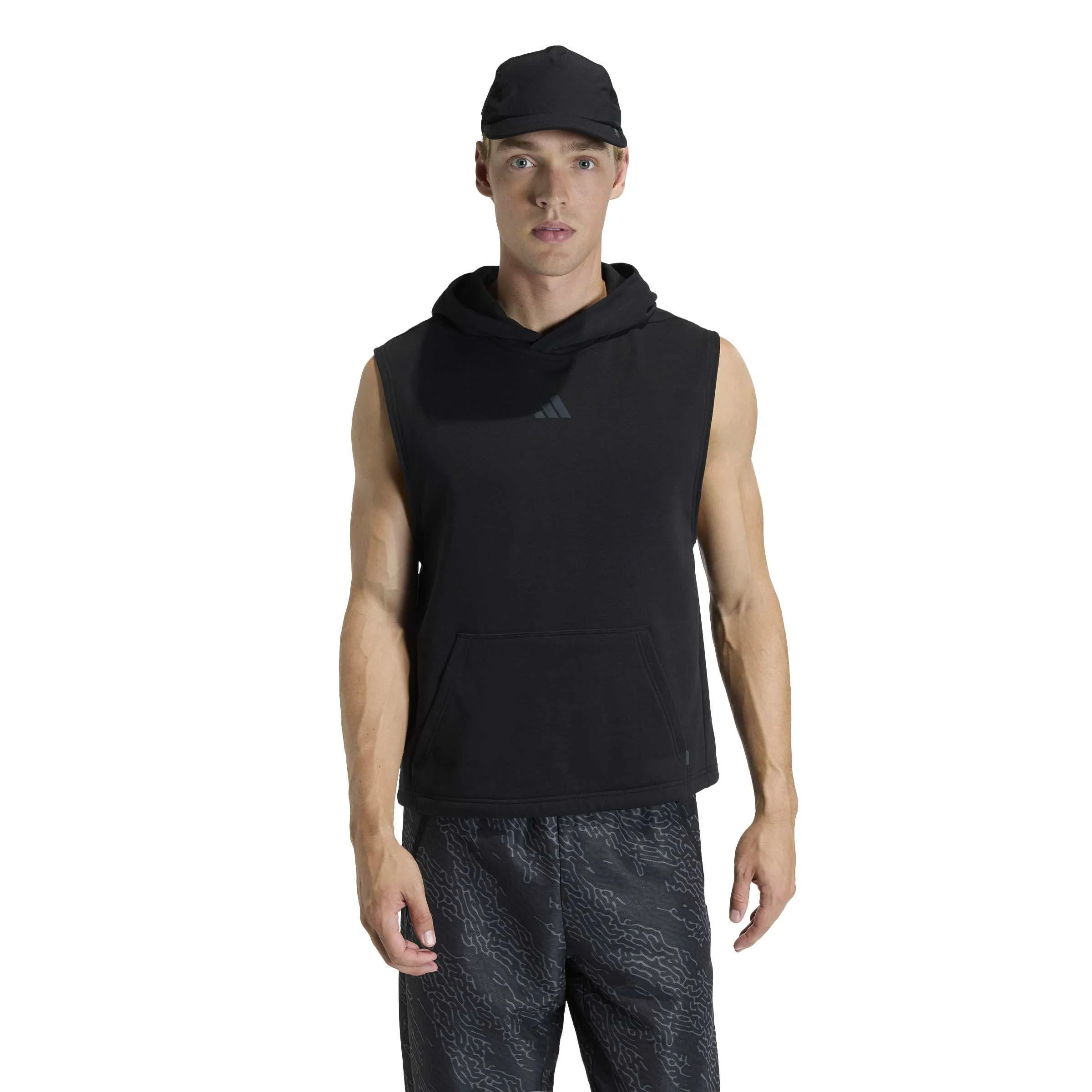 adidas PrimeLift Workout Hoodie Herren Tanktop schwarz
