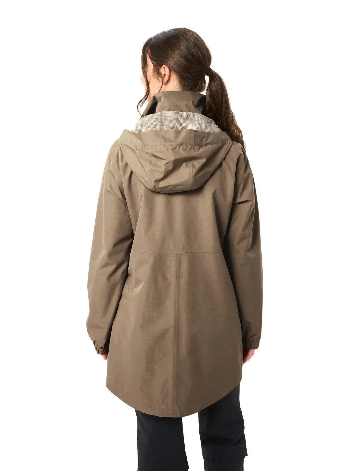 Vaude Escape Parka Damen Regenparka oat
