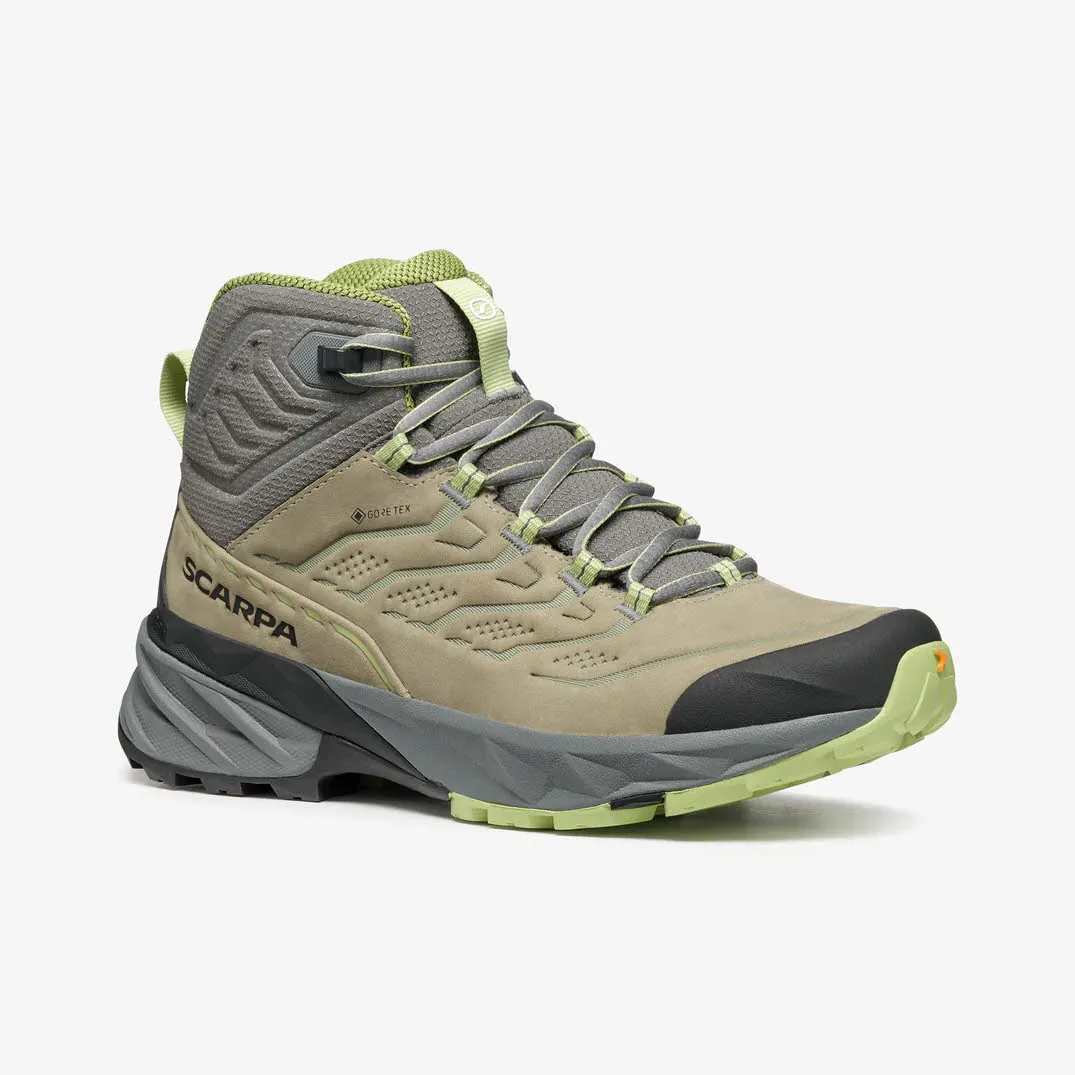 RUSH 2 PRO MID GTX Wanderschuh Damen Mid-Cut Nubuk Fast-Hiking-Stiefel mit fortschrittlichem Komfort und Dämpfung