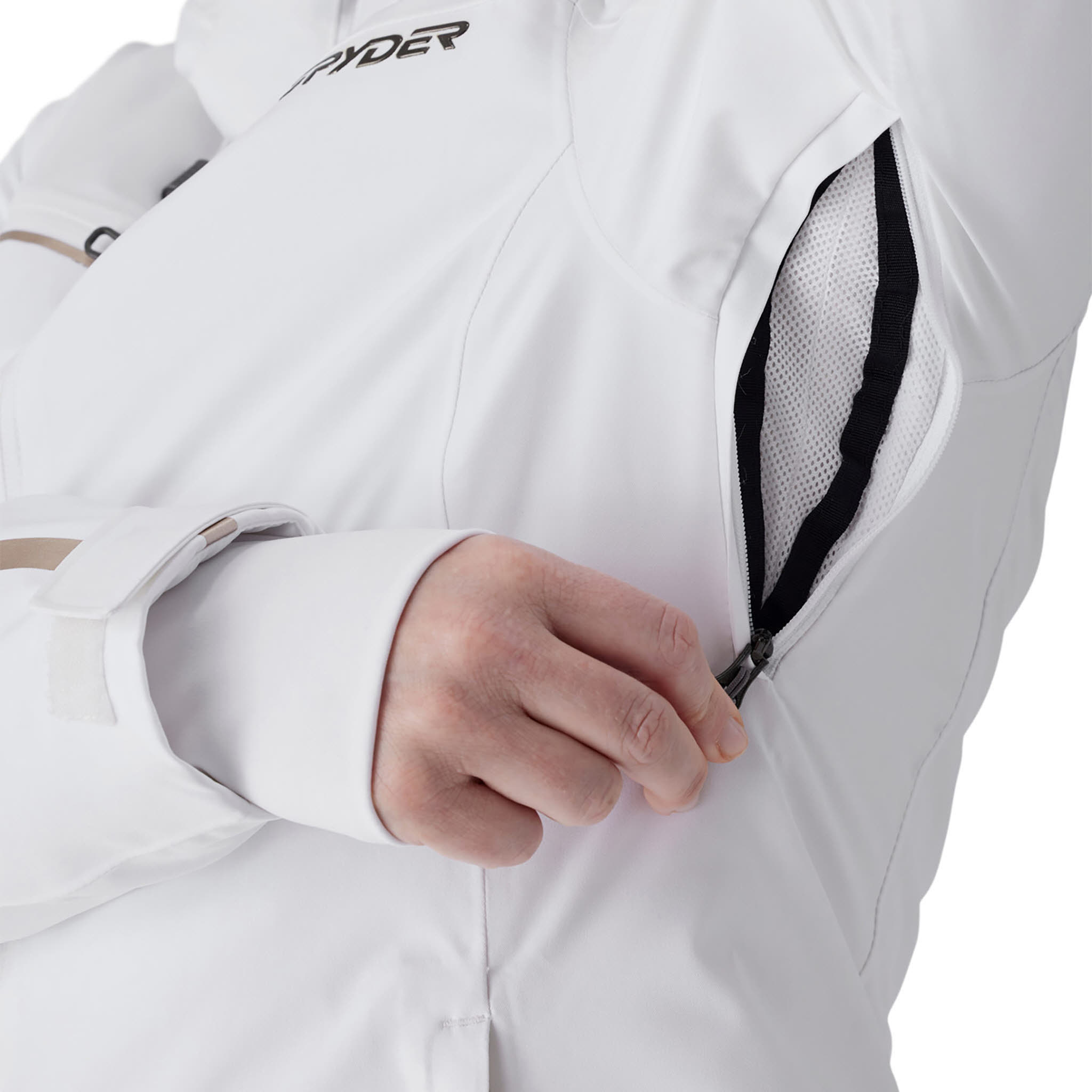 Spyder TITANIA JACKET Skijacke Damen weiß