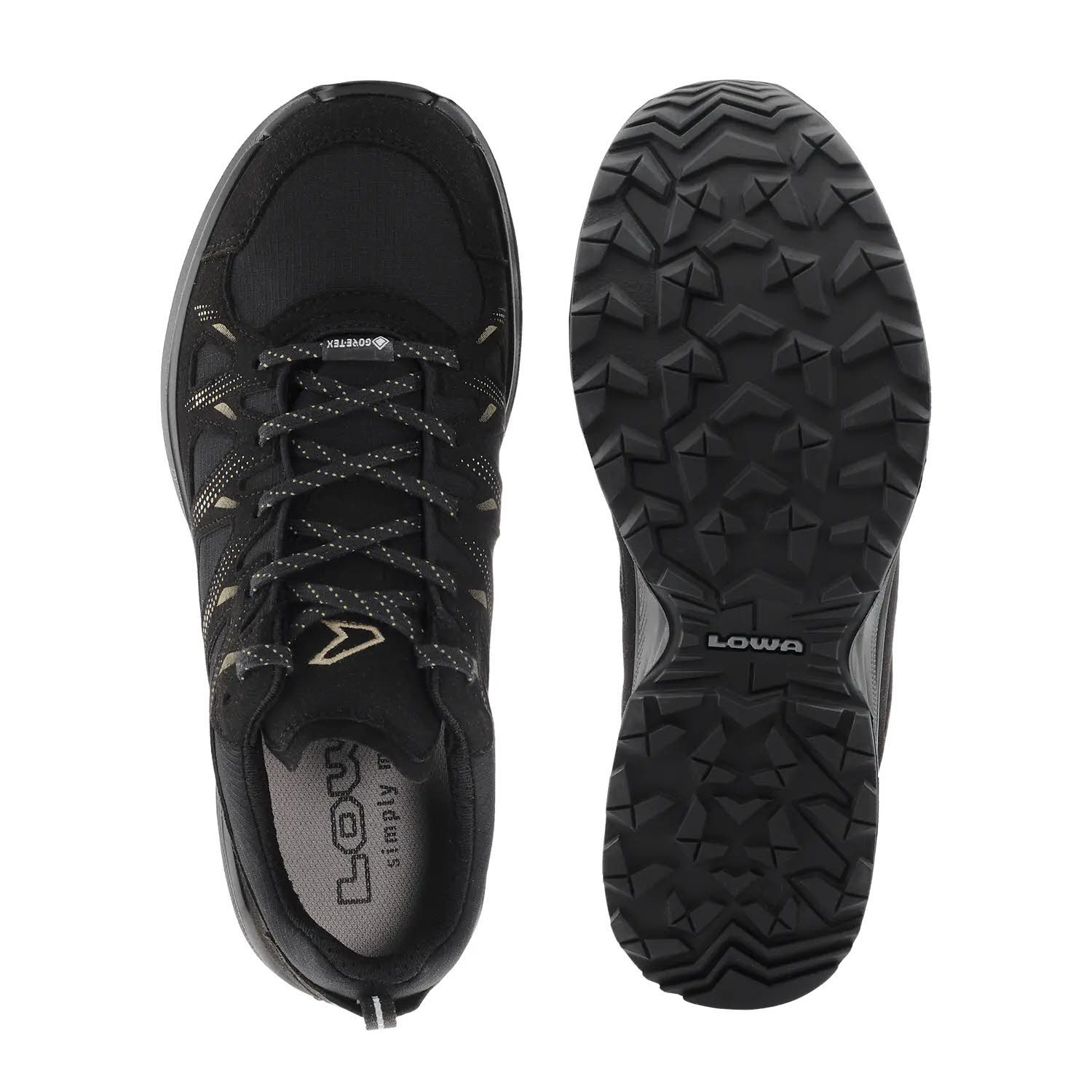 LOWA® INNOX EVO II GTX Ws Damen Wanderschuhe Trekkingschuhe Low schwarz