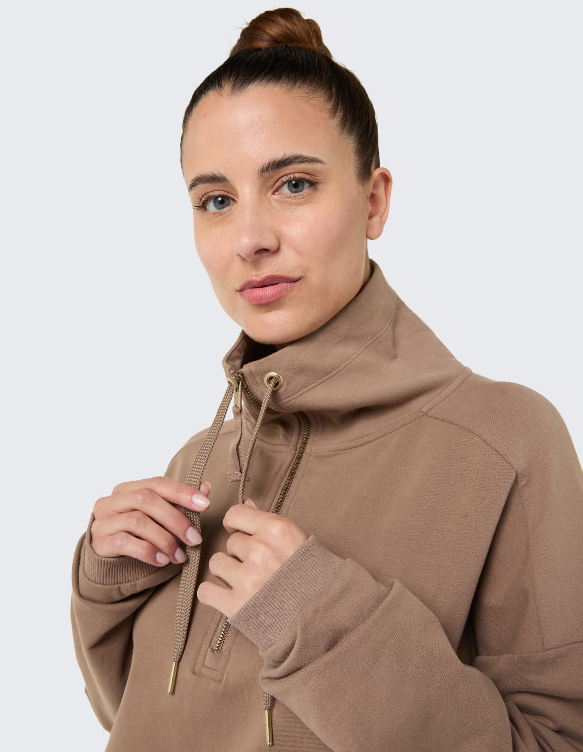 VENICE BEACH DA VB_Caroline 4021 OB Sweatshirt Damen Sweat braun