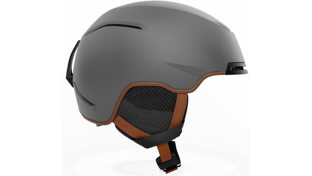 Giro Jackson Mips Unisex Skihelm Snowboardhelm matte metallic coal/tan