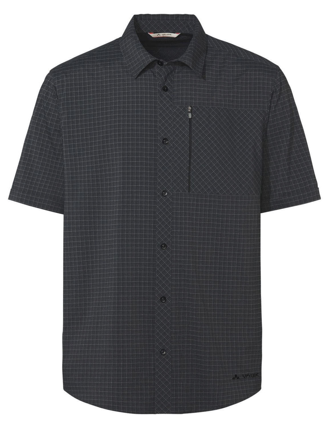 Vaude Seland IV Herren Freizeithemd Wanderhemd schwarz