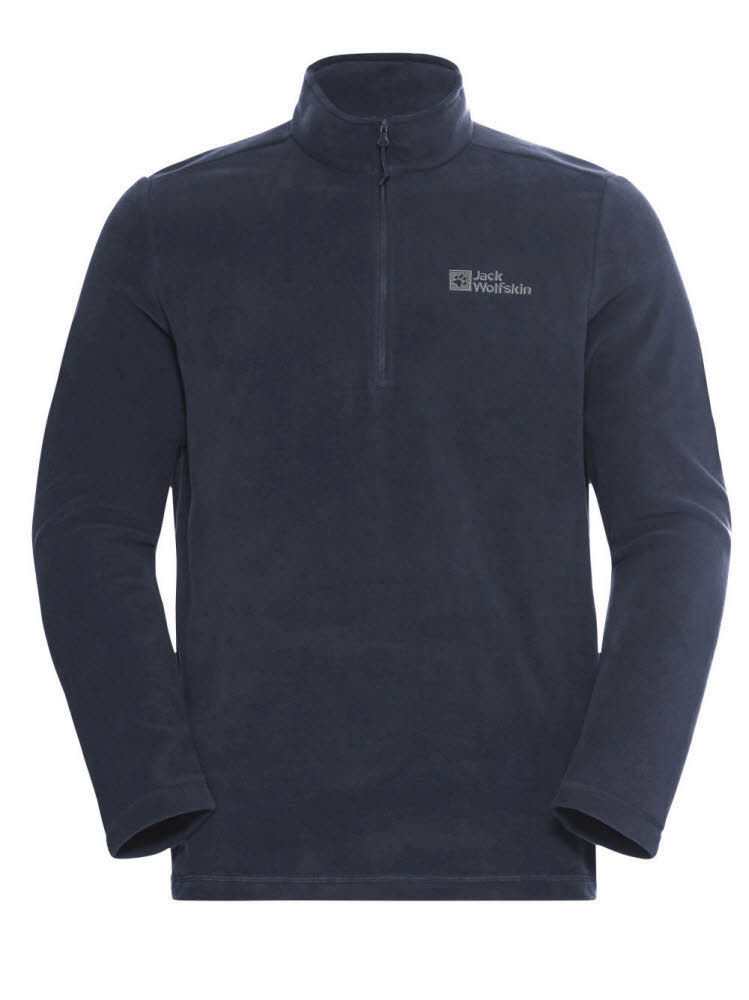 Jack Wolfskin Taunus Hz M Herren Fleecepullover Skirolli blau