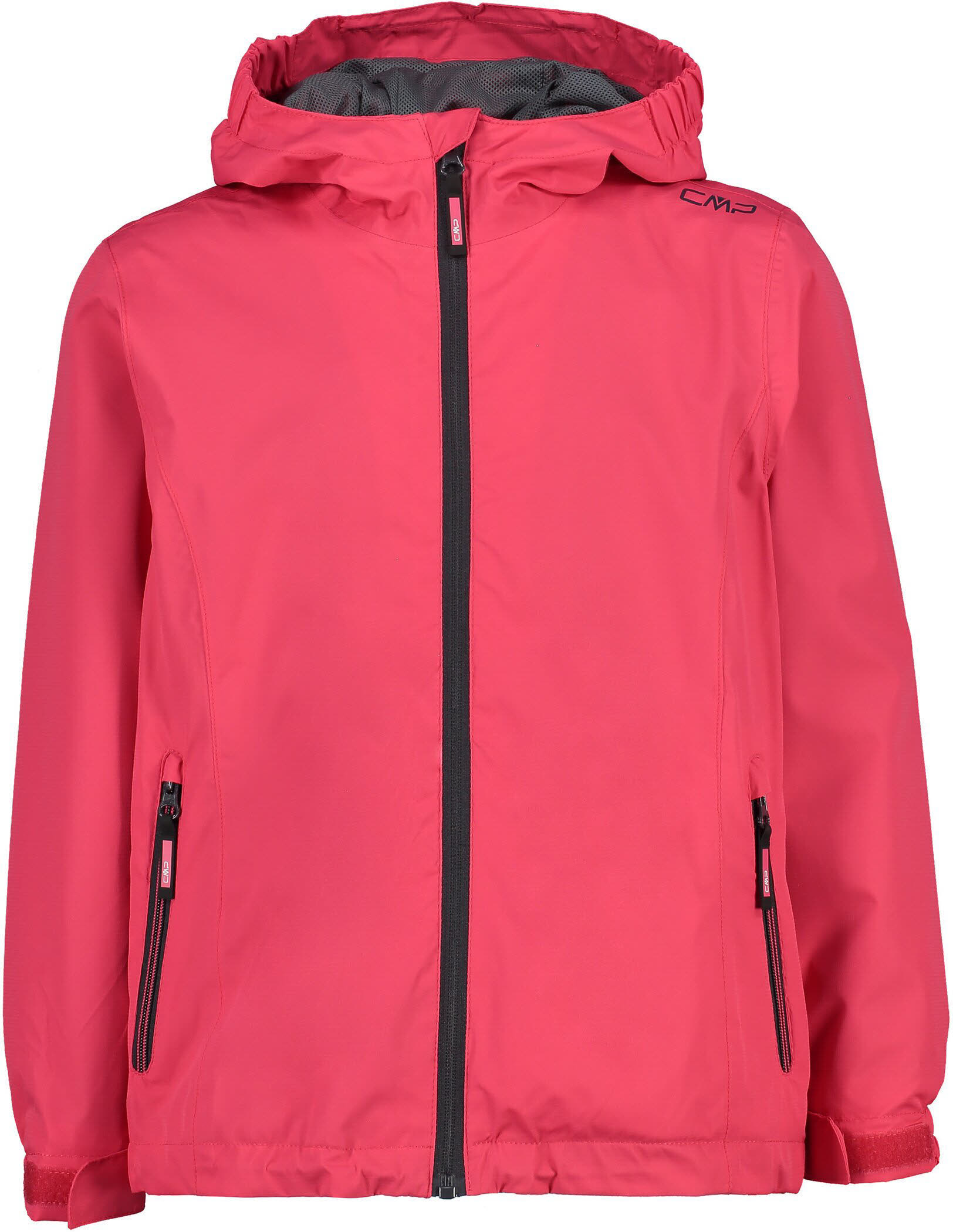 CMP Mädchen Regenjacke Kapuzenjacke pink rot