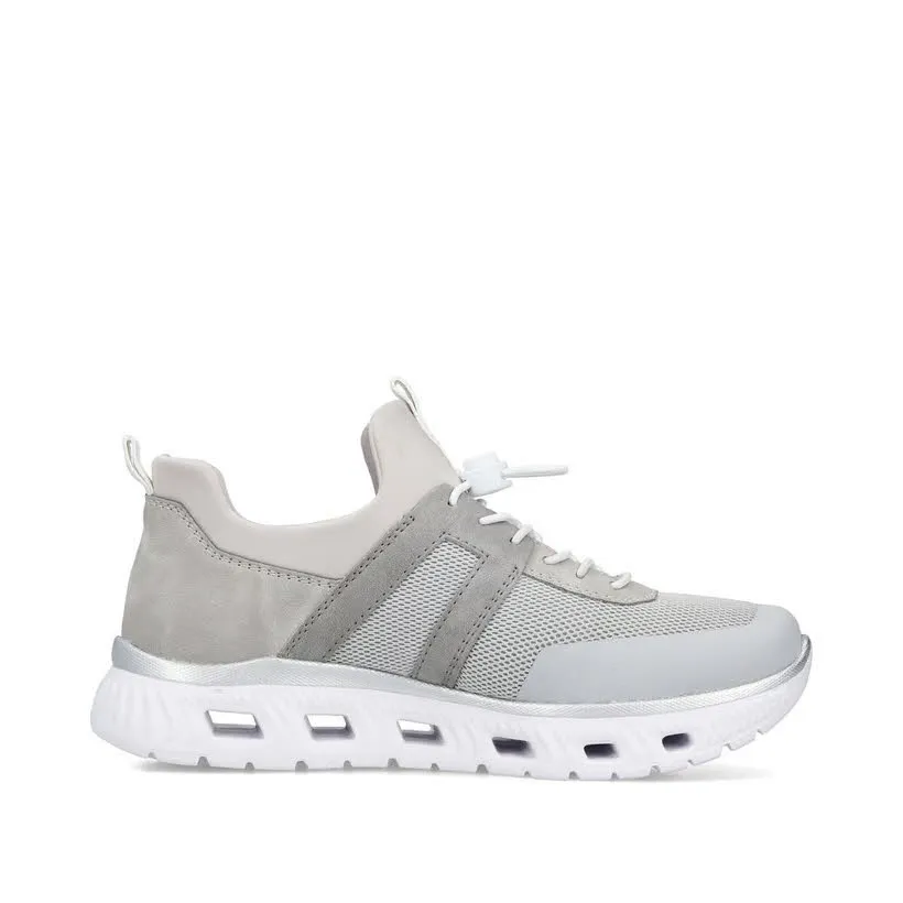 Rieker Damen Sneaker Low grau