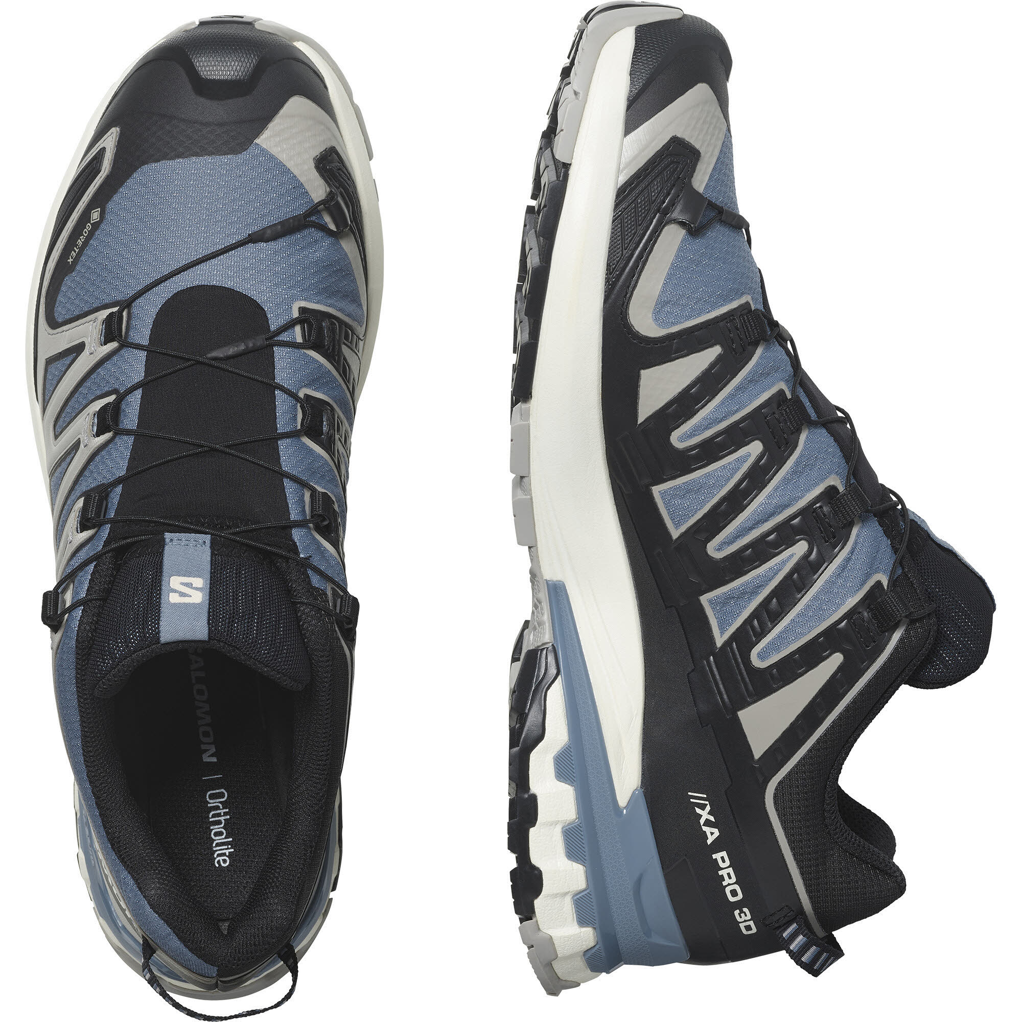 Salomon XA PRO 3D V9 GTX Herren Laufschuhe Trailrunningschuhe grau/schwarz NEU