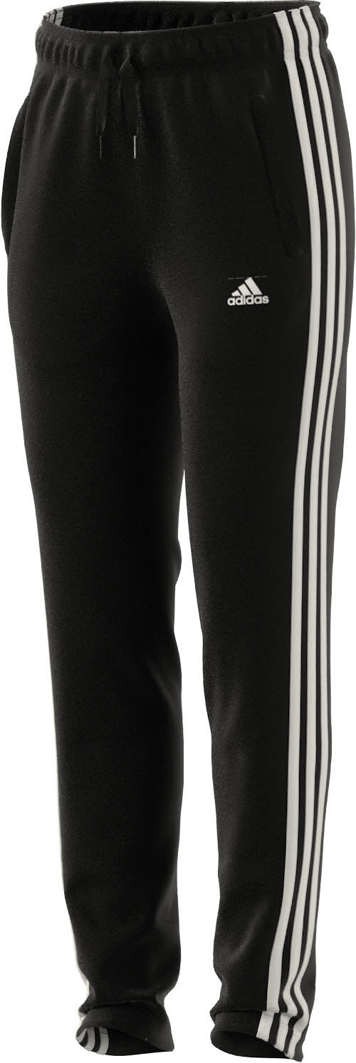 adidas Essentials 3-Streifen Hose Jogginghose Kinder schwarz