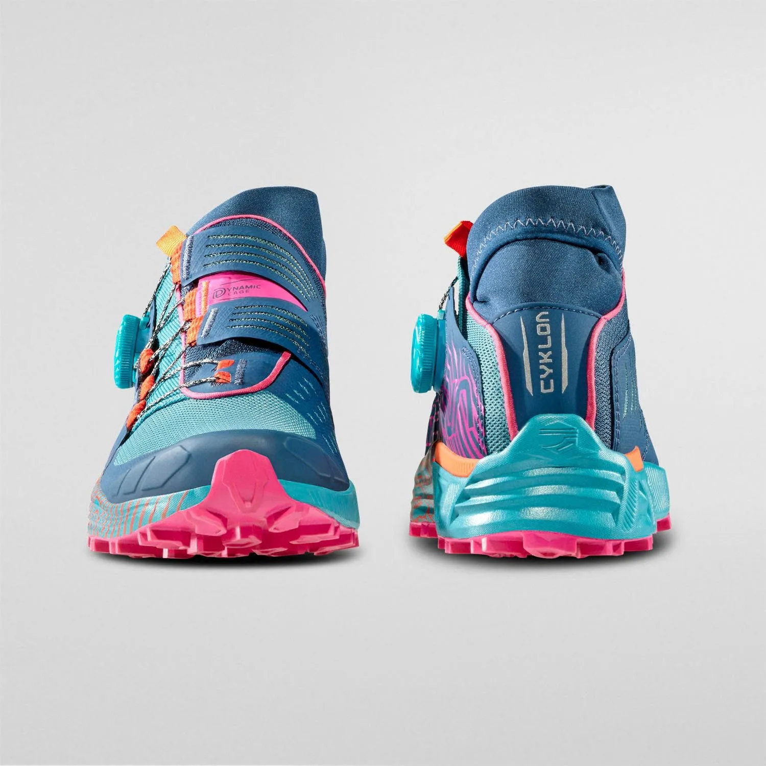 La Sportiva CYKLON Damen Trailrunning-Schuhe Laufschuhe blau/pink