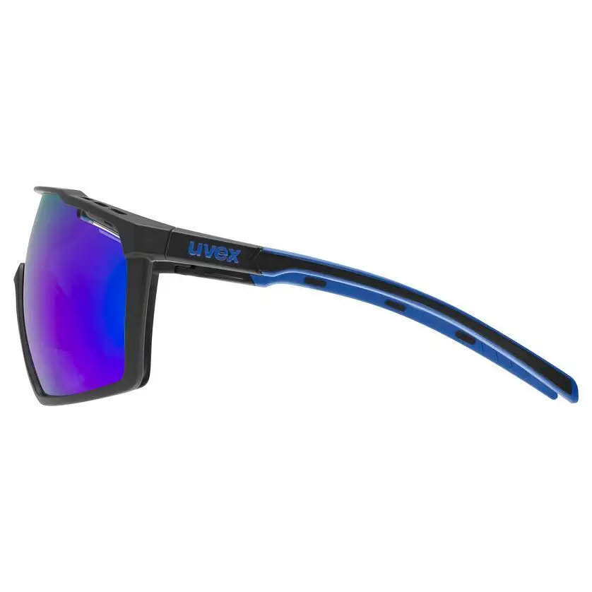 Uvex mtn perform Unisex Sonnenbrille Sportbrille blau schwarz matt