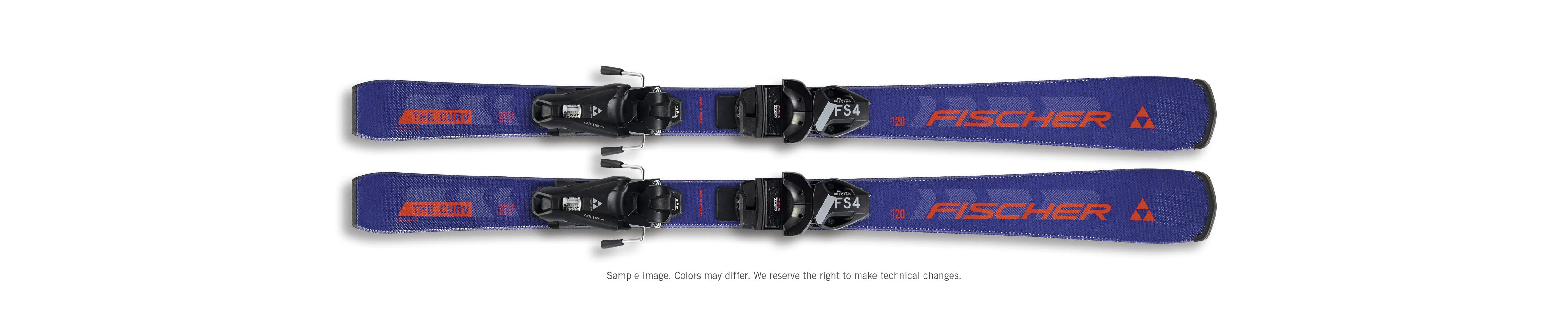 Fischer The Curv Jr Kinder 23/24 Racing Ski Einsteiger blau