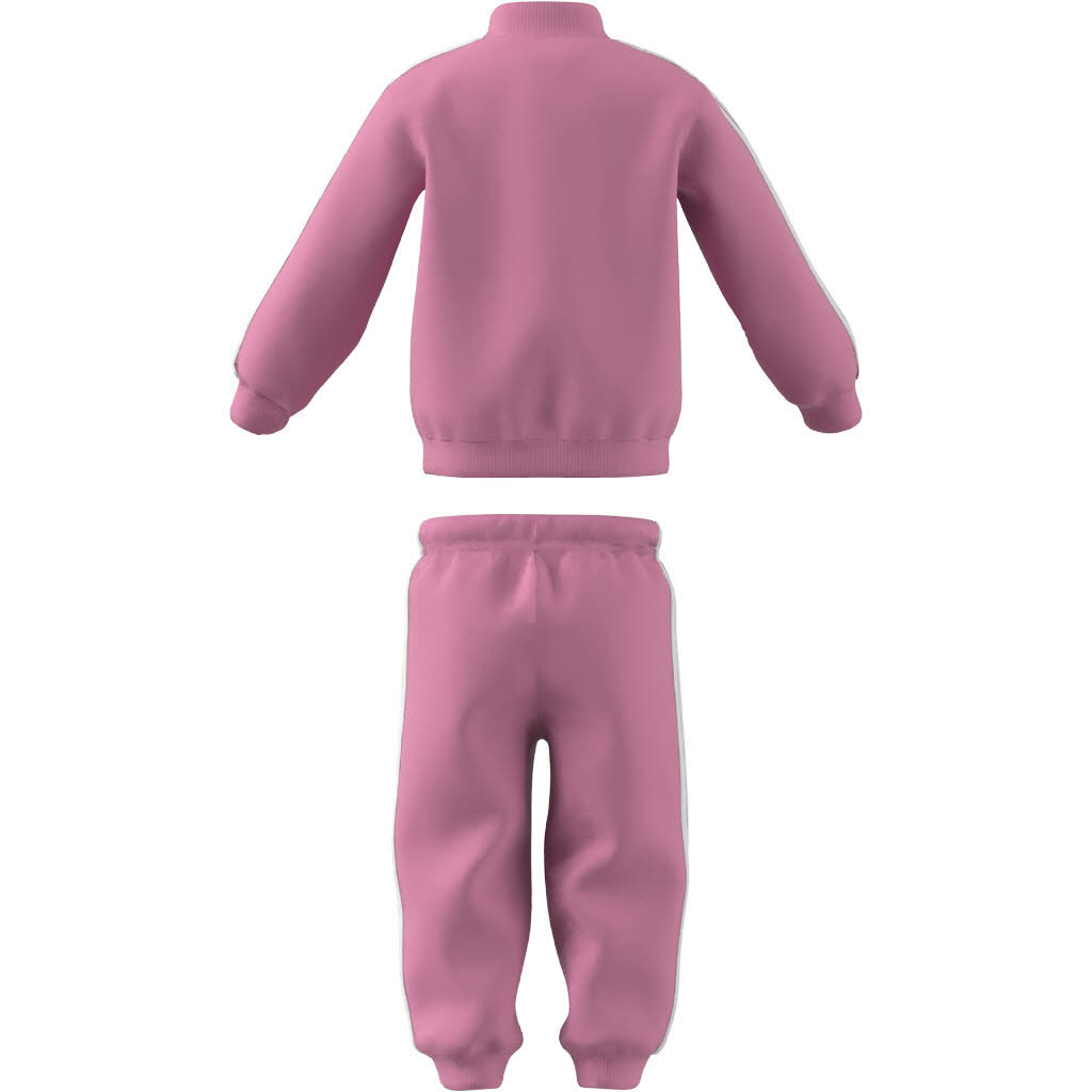 adidas Colorblock Shiny Mädchen Jogginganzug Trainingsanzug rosa